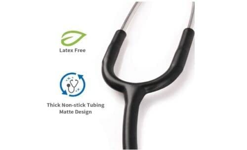 sainio Dual Head Stethoscope Stainless Steel, Stethoscope for Medical Students & Doctor