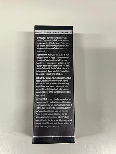 The Beard Struggle - Day Liquid Tonic Beard Oil - Platinum Collection, Surtr's Fury - Beard Oil for Men - Moisturize, Softens Hair, Reduces Itch - Day Time Beard Growth Oil (1 Fl oz)