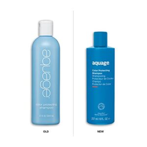 AQUAGE. Color Protecting Shampoo, Contains AlgaePlex Marine Botanicals to Help Seal In Color and Provide Gentle Cleansing, 8 oz