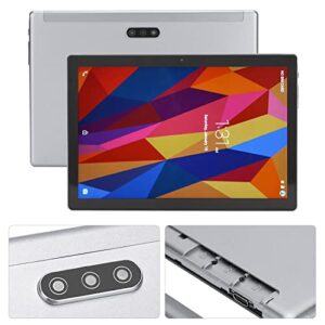 IPS Dual Camera Tablet 10.1 Inch Tablet 2.4 5G WiFi 6GB RAM 128GB ROM Home (US Plug)