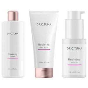 dr.c.tuna reviving series hair care set 3 pieces