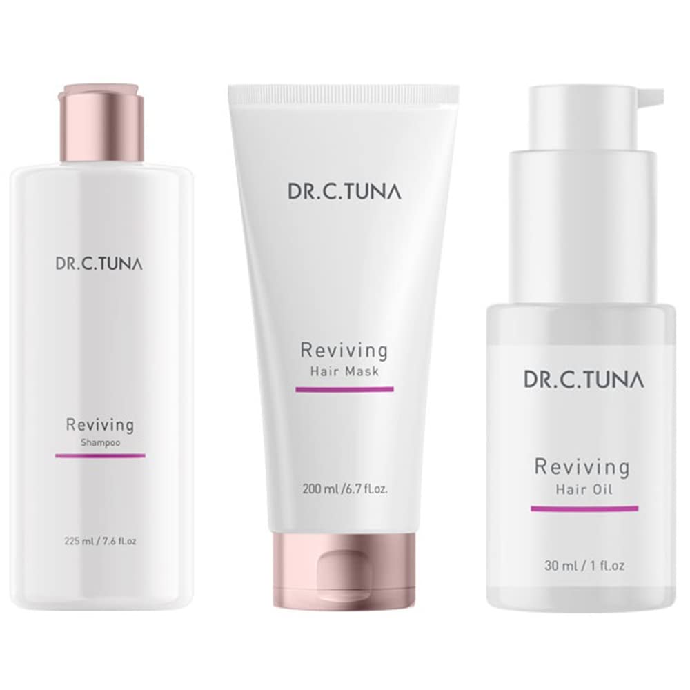 DR.C.TUNA REVIVING SERIES HAIR CARE SET 3 PIECES