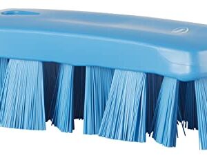 Vikan 38913 UST 6.9" Hand Brush - Stiff, Blue