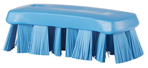 Vikan 38913 UST 6.9" Hand Brush - Stiff, Blue