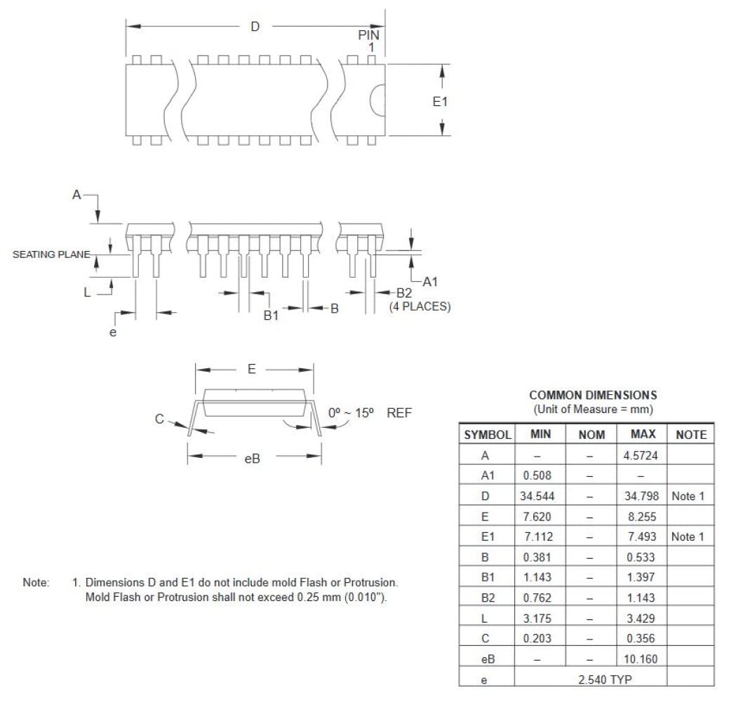 Bridgold 1pcs ATMEGA328P-PU(Includes 28P IC Base) 8-bit Microcontroller,4/8/16/32K Bytes in-System Programmable Flash,DIP-28.