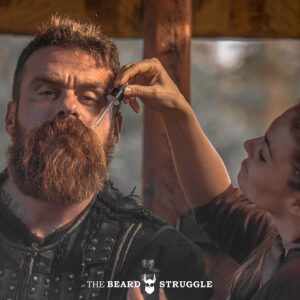 The Beard Struggle - Day Liquid Tonic Beard Oil - Platinum Collection, Aesir's Triumph - Beard Oil for Men - Moisturize, Softens Hair, Reduces Itch - Day Time Beard Growth Oil (1 Fl oz)