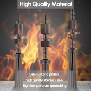 Quick Release Core Drill Stand Anchor Bolt & Nut Reusable Expansion Bolt M12 Threaded Bolt Perfect for Anchoring Core Drilling Machines, Rig Stands, Wall Saw Track and Wire Saws 2 Sets