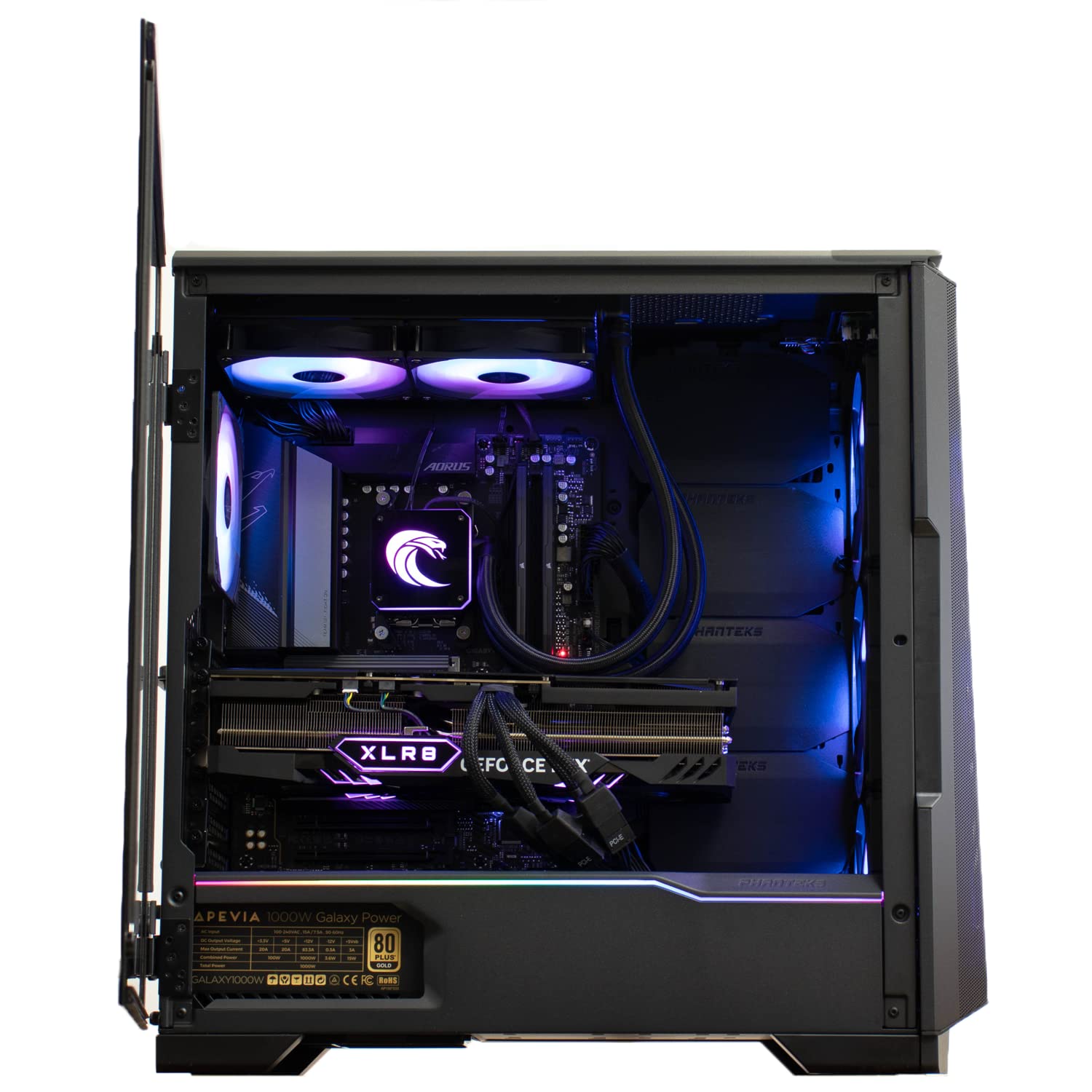 Cobratype Wutu Hero Desktop Gaming PC - AMD Ryzen 5 7600X, RTX 4080, 16 GB DDR5 RAM, 1 TB NVMe, AIO Liquid Cooler, Windows 11