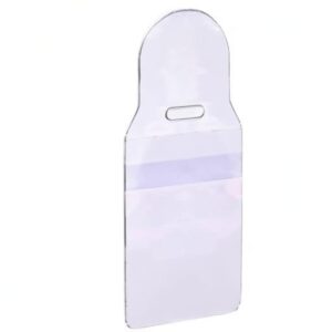 Small USB Flash Drive Holders Resealable Flap Clear Bags Pockets (25 Pack)