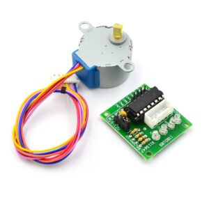 Treedix 2 Sets ULN2003 Stepper Motor Driver Board 5V Stepper Motor Stepper Motor Compatible with Arduino and Raspberry pi