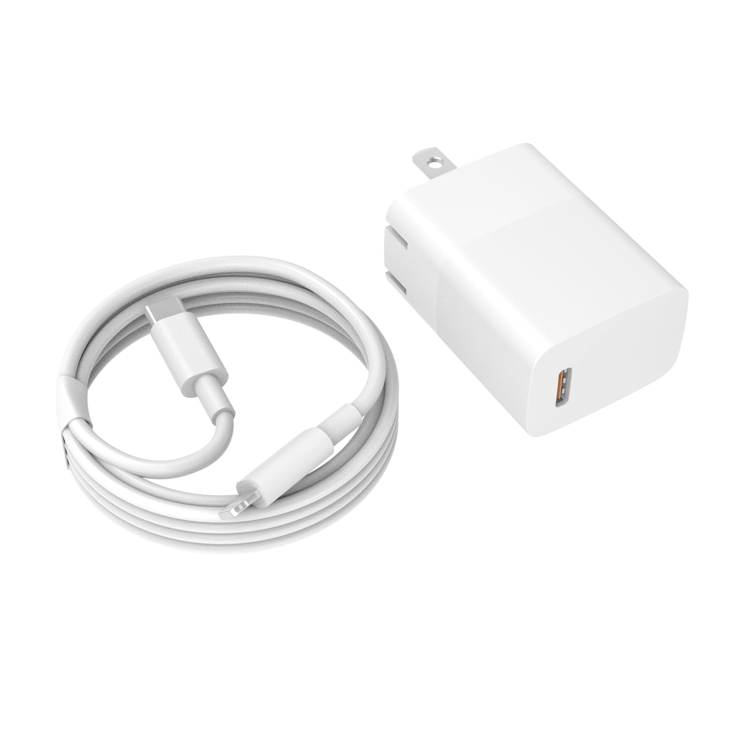 20W Fast Charger Fit for AirPods Pro 1 2 3 Gen, Fit for AirPods Max A2096, Fit for AirPods 1st/2nd/3rd Generation and 6.6Ft Charging Cable Wall Block Power Cord Adapter