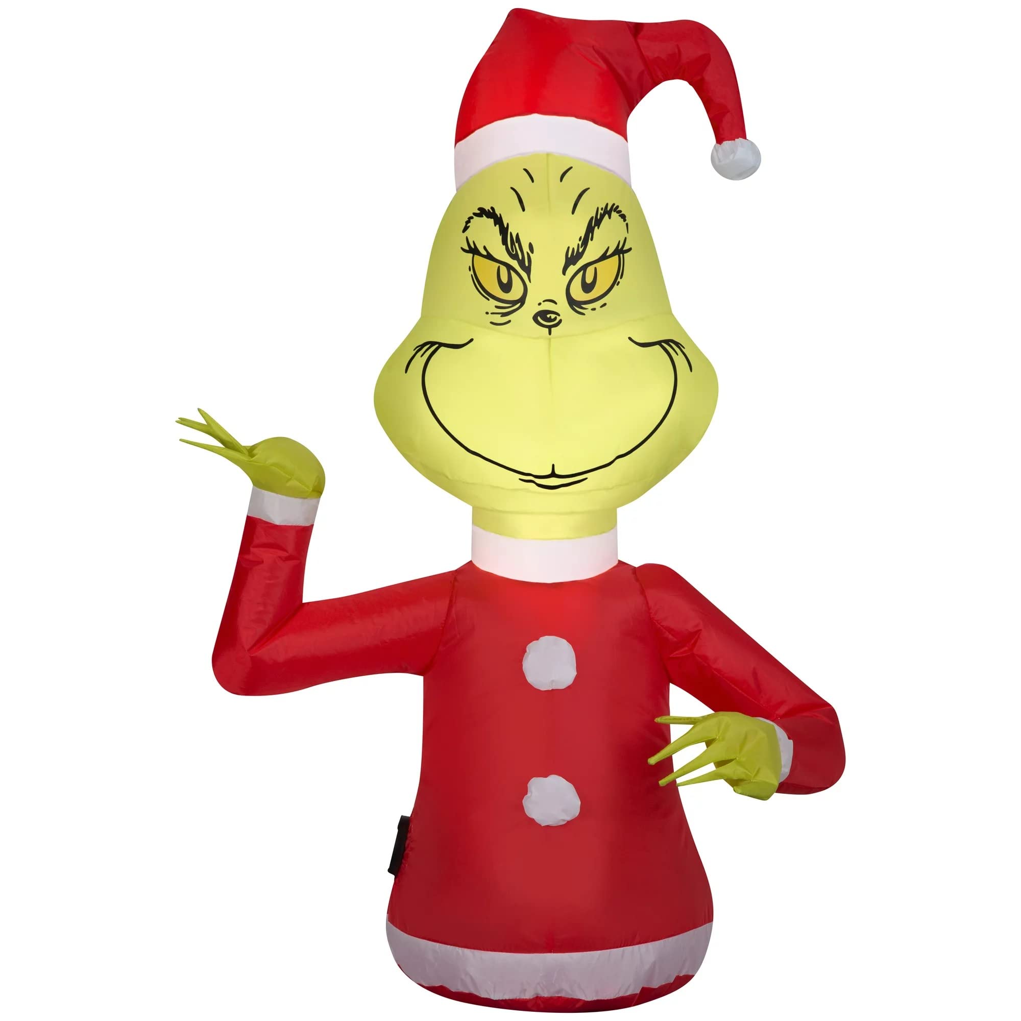 The Grinch Car Buddy Inflatable Christmas Decoration (Grinch Dressed as Santa Claus)