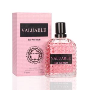 META-BOSEM Valentne Mliano, Women Perfume Eau de Parfum Natural Spray - Fruity Floral Notes - Spicy Woody Accords- Great Holiday Gift - for All Day Use - a Classic Bottle, 3.4 Fluid Ounce/100Ml