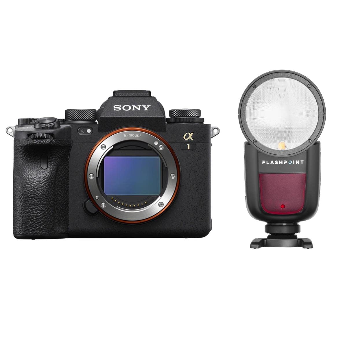 Sony Alpha 1 Full Frame Mirrorless Digital Camera Bundle with Speedlight