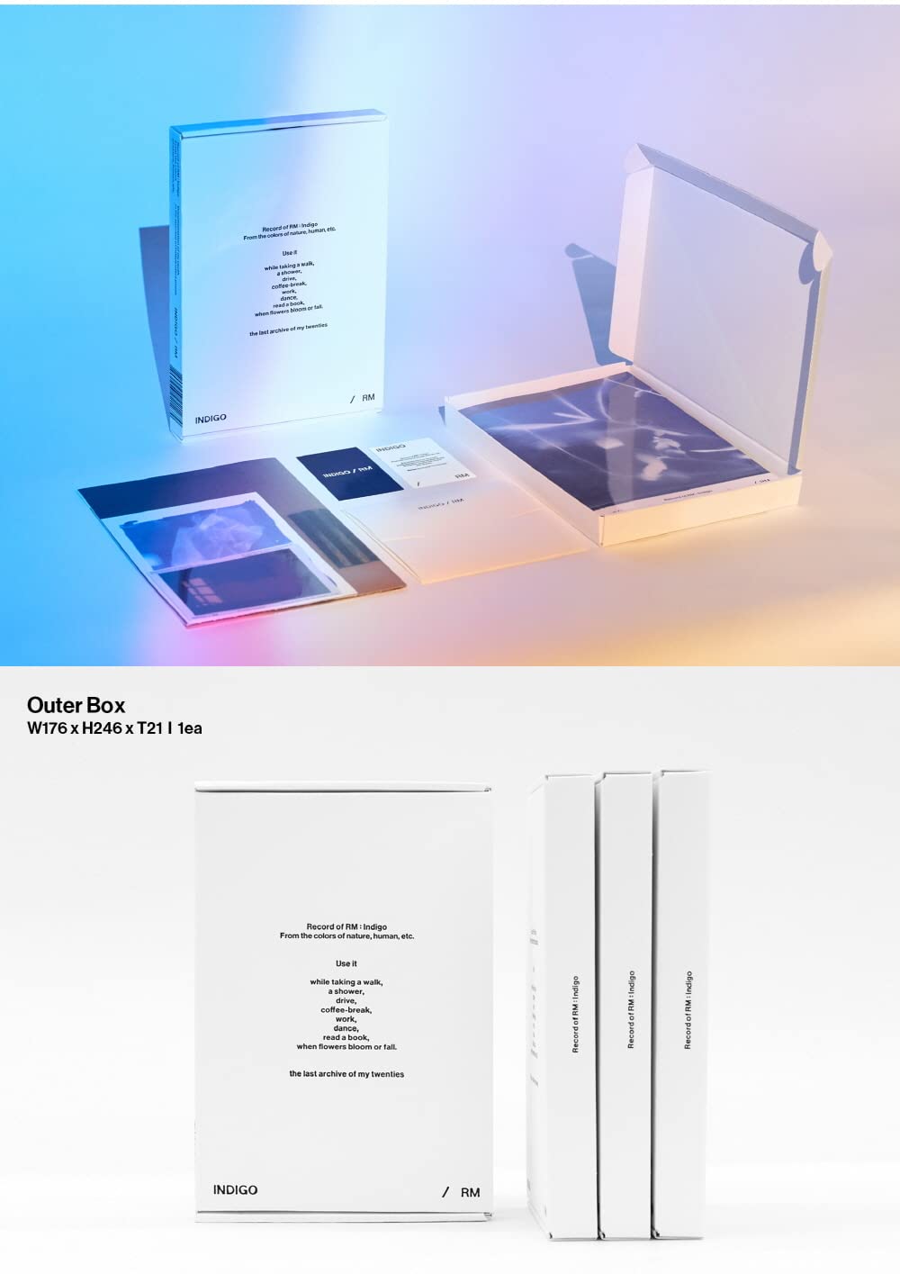 indigo book edition album Y