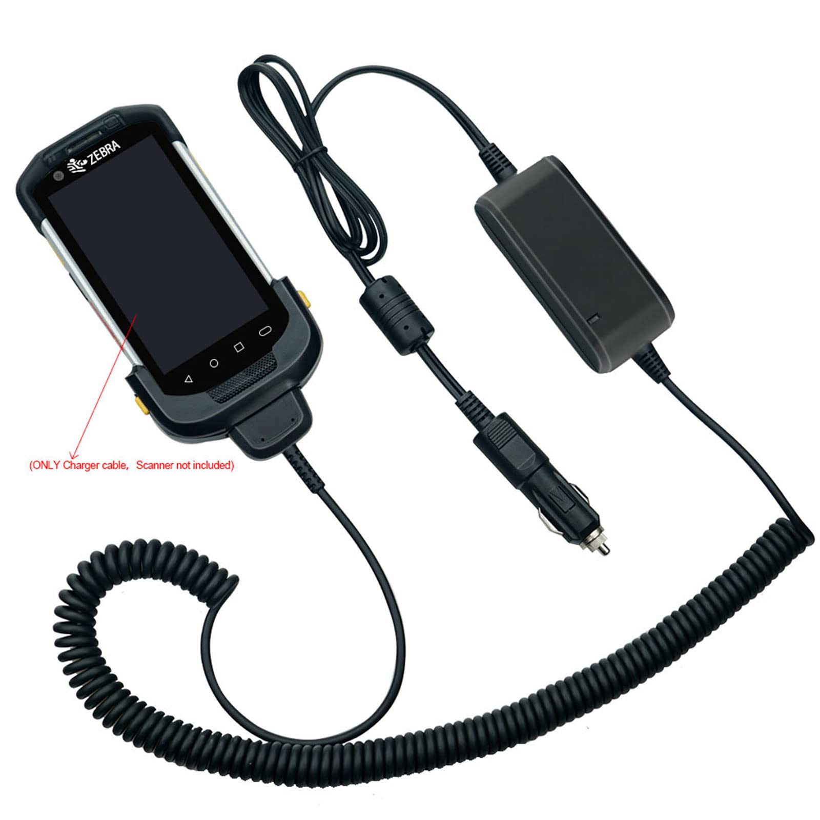 IYOUBOL Vehicle Charger Cable for TC70 TC72,Car Charger Cable for Zebra Symbol TC70X TC77,CBL-TC7X-USB1-01 Scanner Handheld Computer PDA Charger Accessories