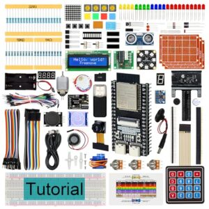 freenove ultimate starter kit for esp32-s3-wroom (included) (compatible with arduino ide), onboard camera wireless, python c, 784-page detailed tutorial, 243 items, 116 projects