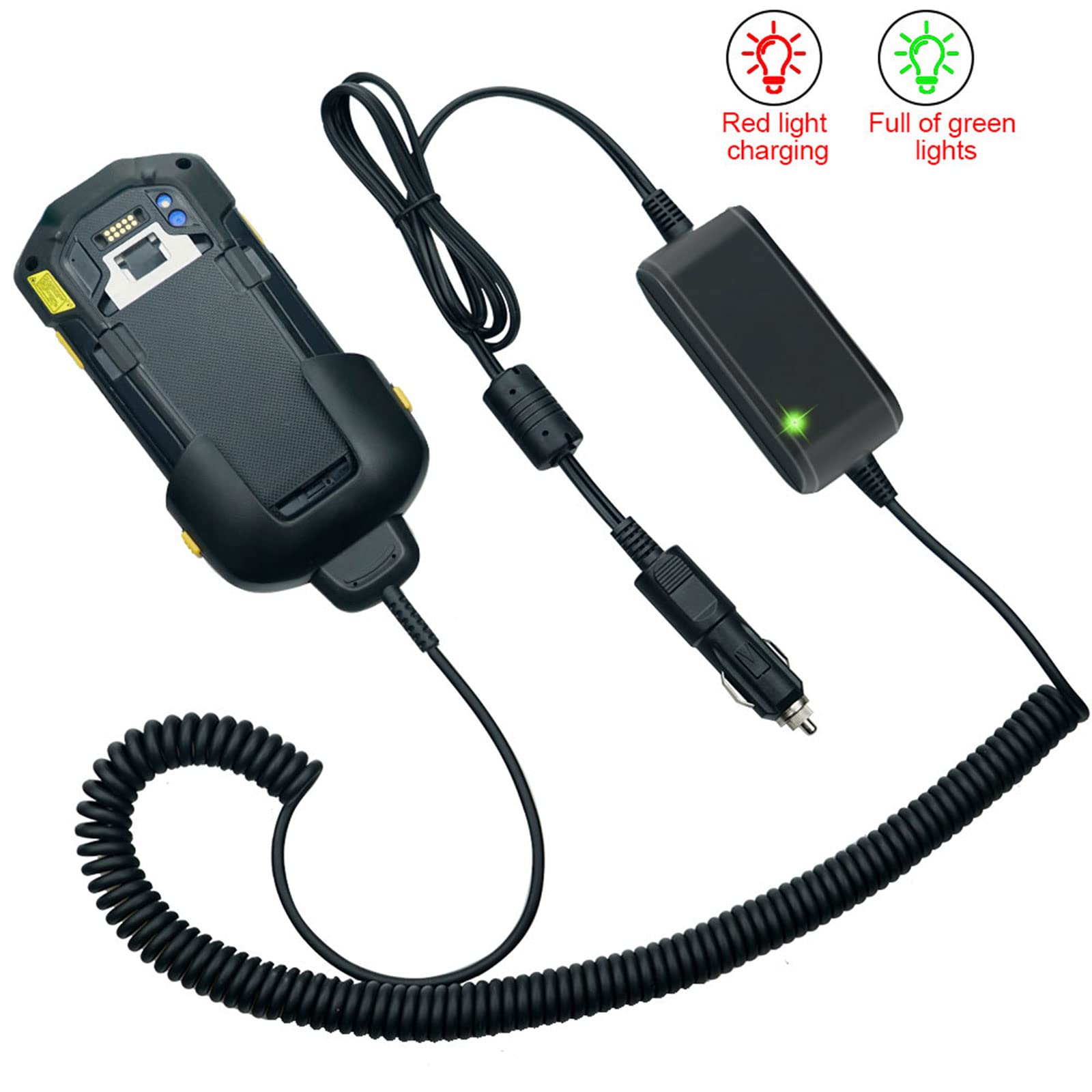 IYOUBOL Vehicle Charger Cable for TC70 TC72,Car Charger Cable for Zebra Symbol TC70X TC77,CBL-TC7X-USB1-01 Scanner Handheld Computer PDA Charger Accessories