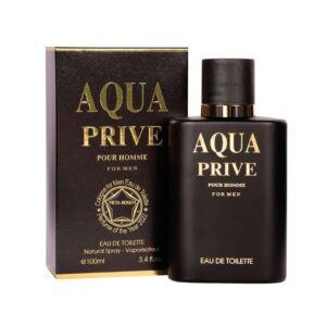 META-BOSEM Aqua Prive, Men's Cologne Eau de Toilette Natural Spray - Citrus Woody Notes - Fresh Scent - Great Holiday Gift - for All Day Use - a Classic Bottle, 3.4 Fluid Ounce/100Ml