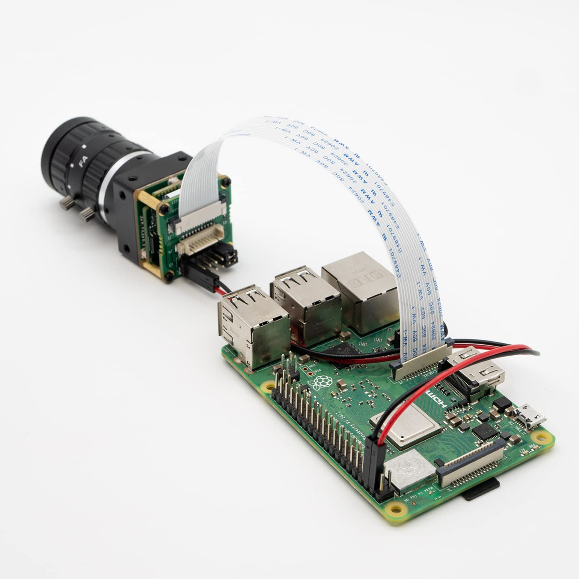 6.0MP Machine Vision MIPI CSI-2 Camera, MV-MIPI-IMX178M for All Raspberry Pi and Jetson NX and Nano (IMX178M and ADP-MV1)