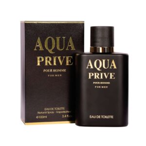 META-BOSEM Aqua Prive, Men's Cologne Eau de Toilette Natural Spray - Citrus Woody Notes - Fresh Scent - Great Holiday Gift - for All Day Use - a Classic Bottle, 3.4 Fluid Ounce/100Ml