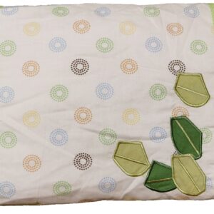 3 Pieces Frog Snail Tadpole Garden Nursery Crib Bedding Set Toddler Girls Boys Frog Theme Bedding Set Green