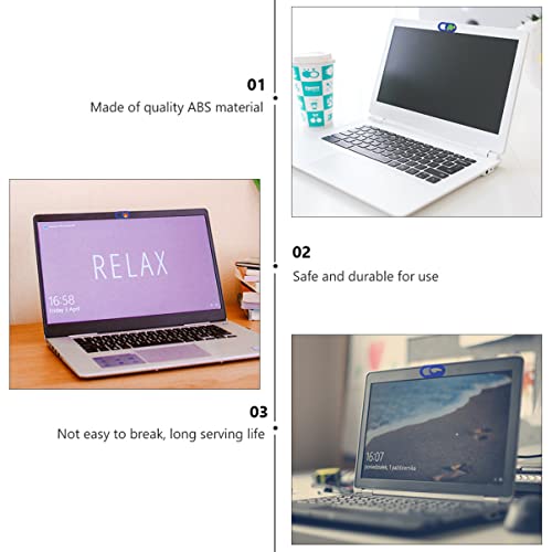 SOLUSTRE Slide Animal Marine Desktop Laptop Security Web Ultra Webcam Beach Style for Adhesive Notebook Blocker Decoration Pattern Cover Sea and Privacy Tablet Your Computer with Camera