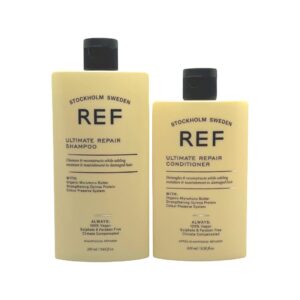 ref ultimate repair shampoo and conditioner, hair strengthening and repairing duo set