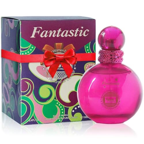 Hybrid & Company Fantastic for Women Eau De Parfum Natural Spray Fresh Floral Scent, 3.4 Fl Oz