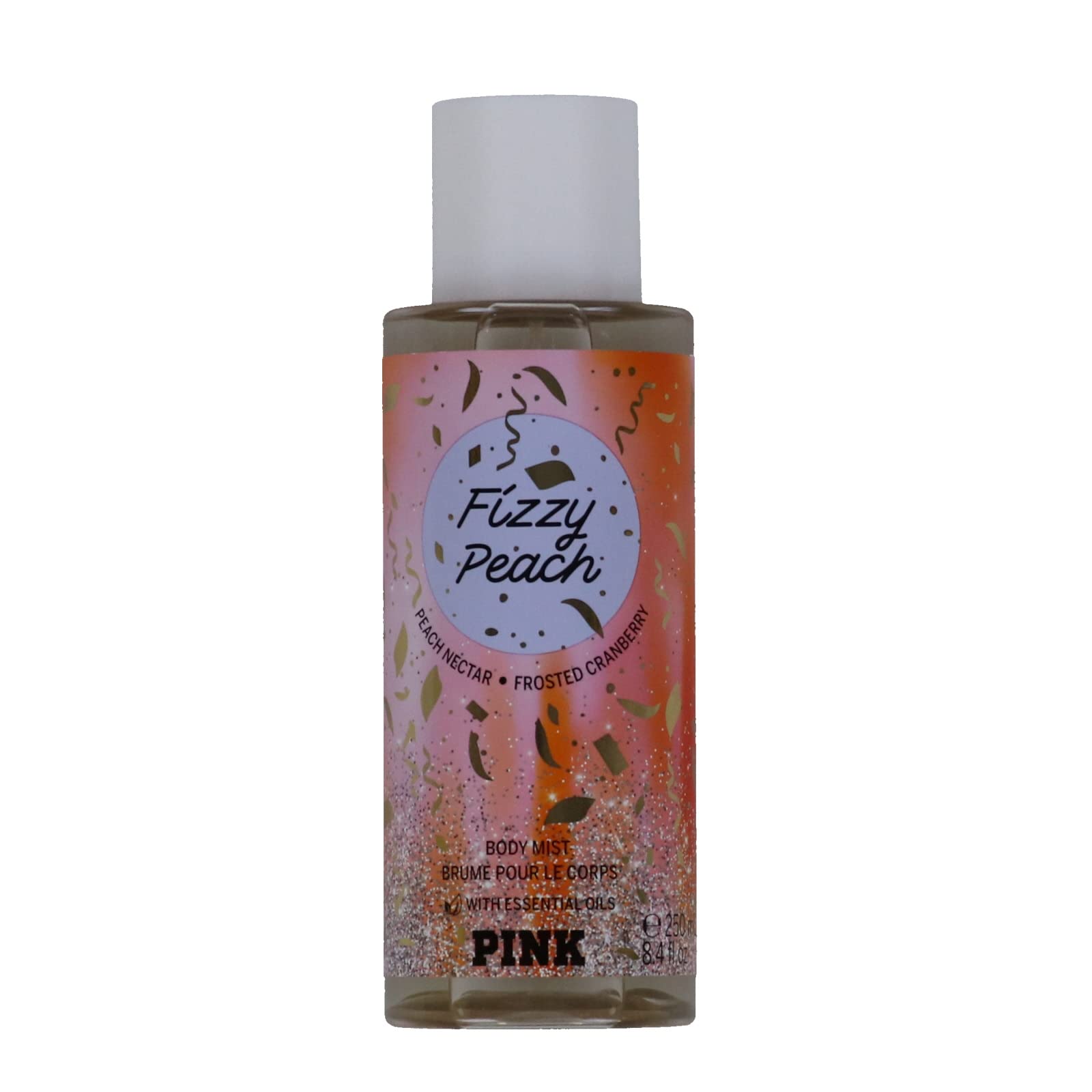 Victoria's Secret Pink Fragrance Mist 8.4 Fl Oz (Fizzy Peach) 8.40 Fl Oz (Pack of 1)