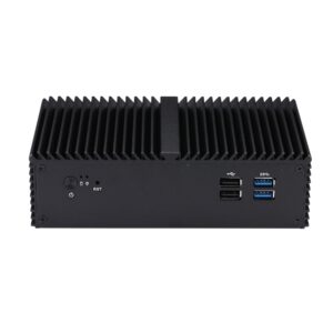 Qotom Q790G4 4 LAN Router Celeron J6412 8G RAM 32G mSATA,Desktop AES-NI Firewall Appliance Fanless Mini PC