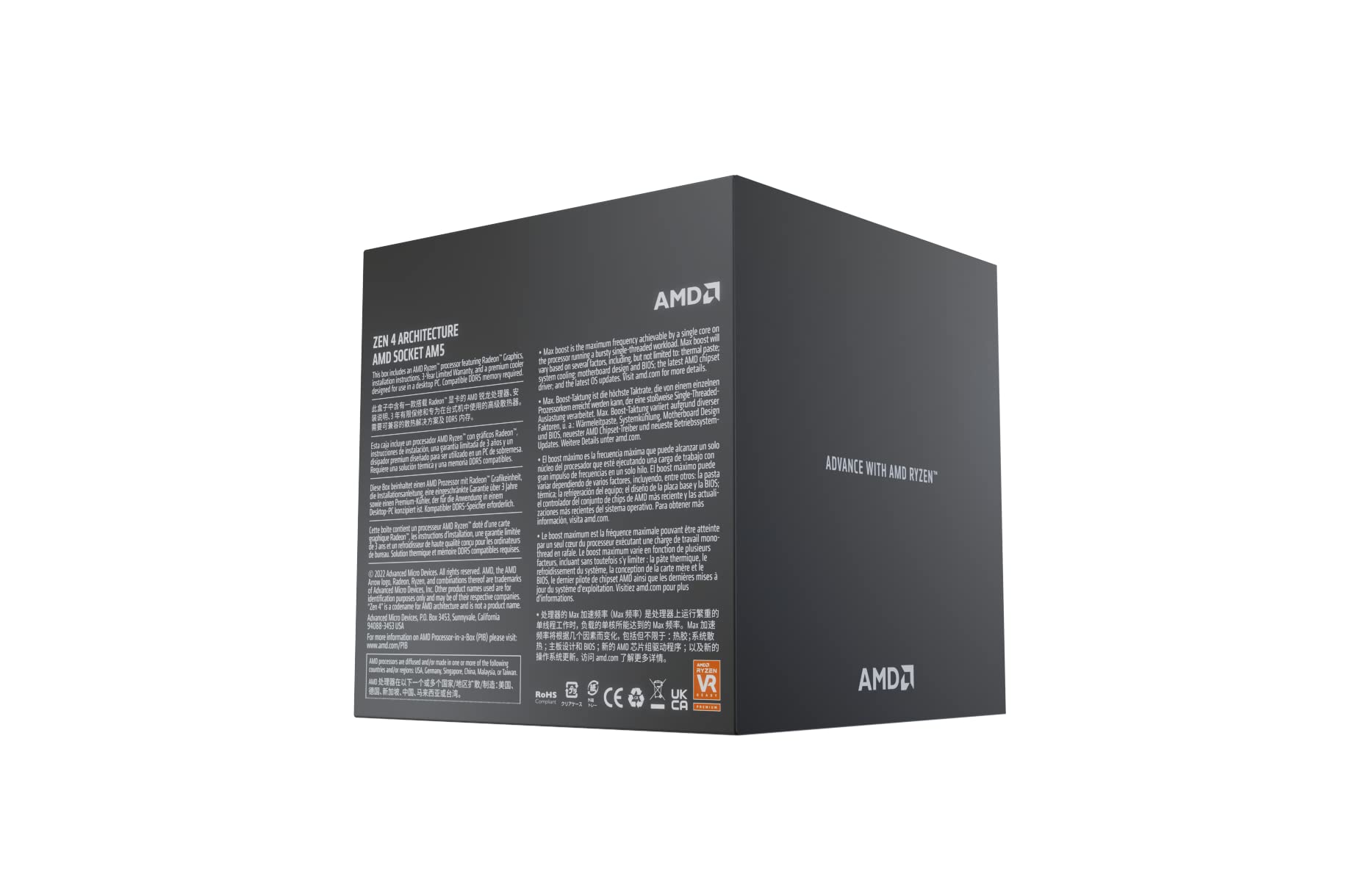 AMD Ryzen 9 7900 12-Core, 24-Thread Unlocked Desktop Processor