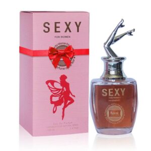 Hybrid & Company Sexy for Women Eau De Parfum Natural Spray Fresh Floral Scent, 3.4 Fl Oz