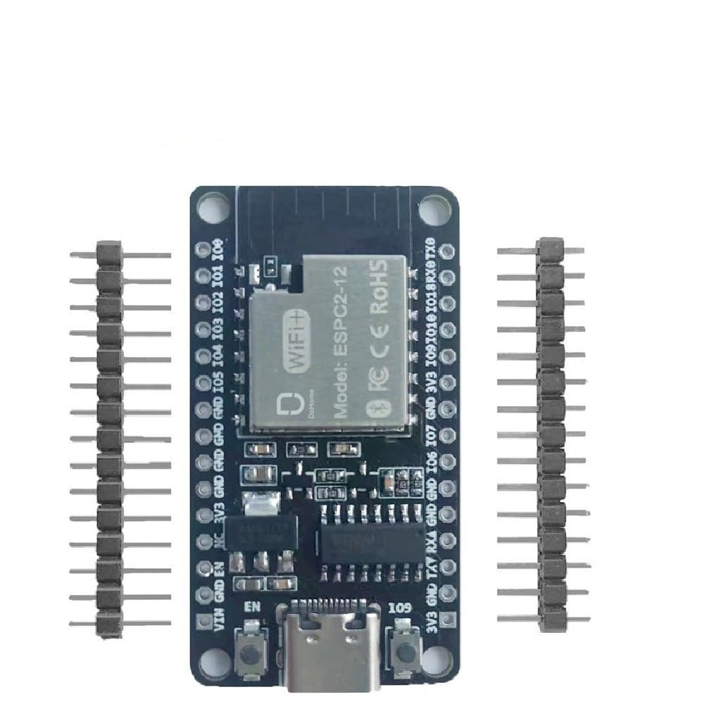 DoHome 2 Pack ESPC2-12 ESP8684 ESP32-C2 DEVKIT Development Board WiFi + Bluetooth