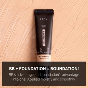 L.O.C.K. Boundation #4 Light Buff + Makeup Setting Finish spray Long Lasting makeup