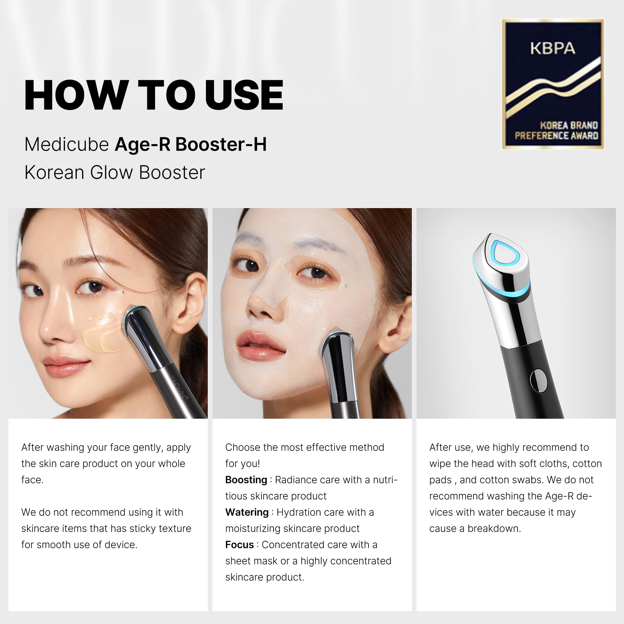 Age-R 10 Min Illuminating Set - Get Clean and Glow Skin - Korean Skin Care