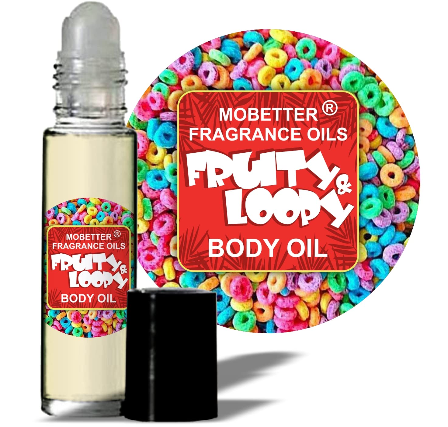 MOBETTER FRAGRANCE OILS Fruity & Loopy Perfume Fragrance Body Oil Unisex