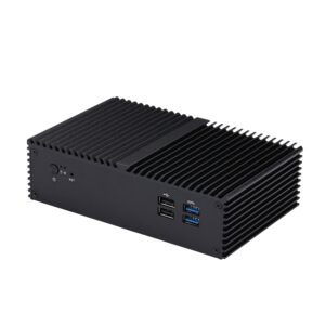 Qotom Q790G4 4 LAN Router Celeron J6412 8G RAM 32G mSATA,Desktop AES-NI Firewall Appliance Fanless Mini PC