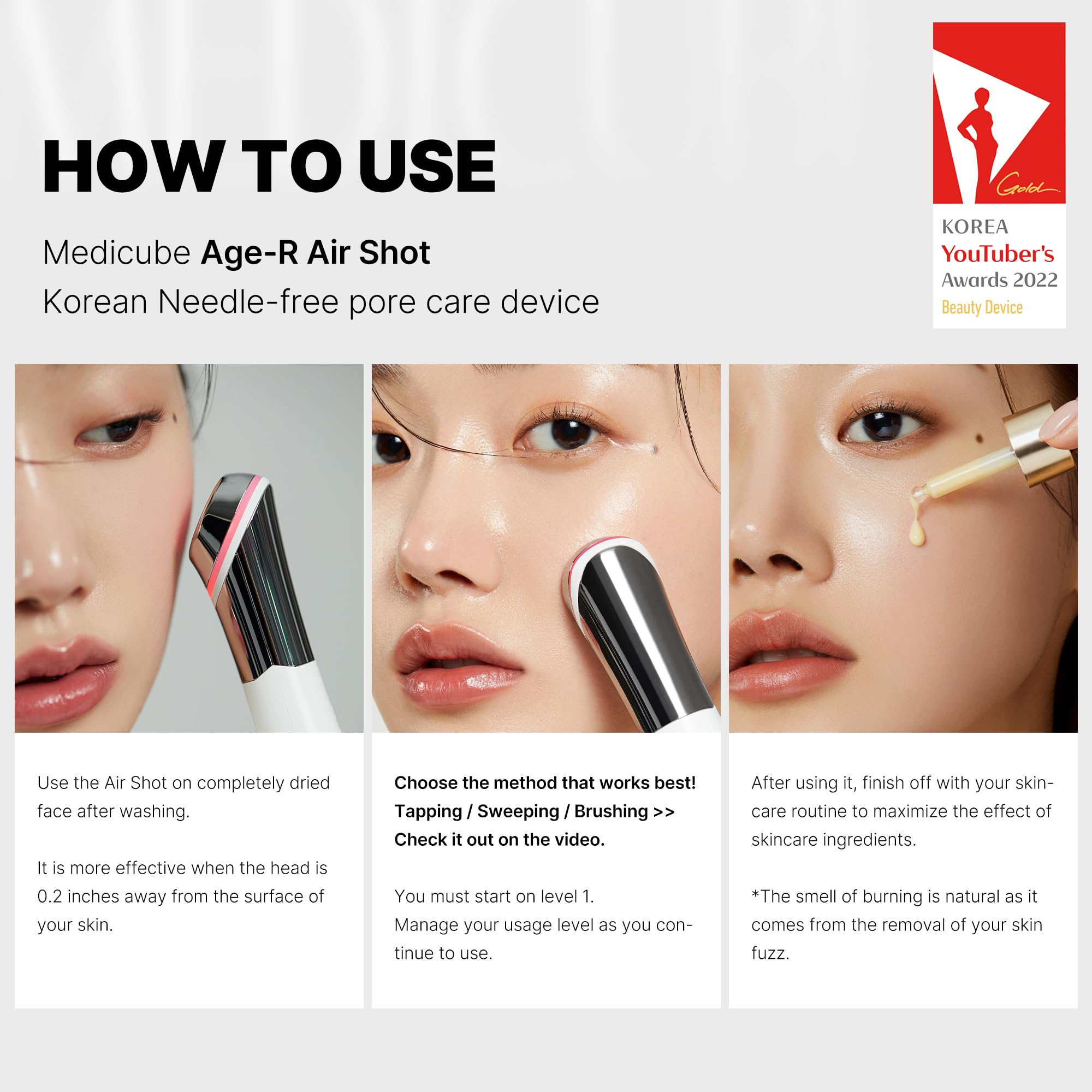 Age-R 10 Min Illuminating Set - Get Clean and Glow Skin - Korean Skin Care