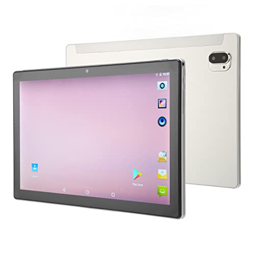 Tablet, Support 4G Network US Plug 100-240V 10 Inch Tablet 4GB 256GB 8 Core Front 5MP Rear 8MP for 11 for Study (US Plug)