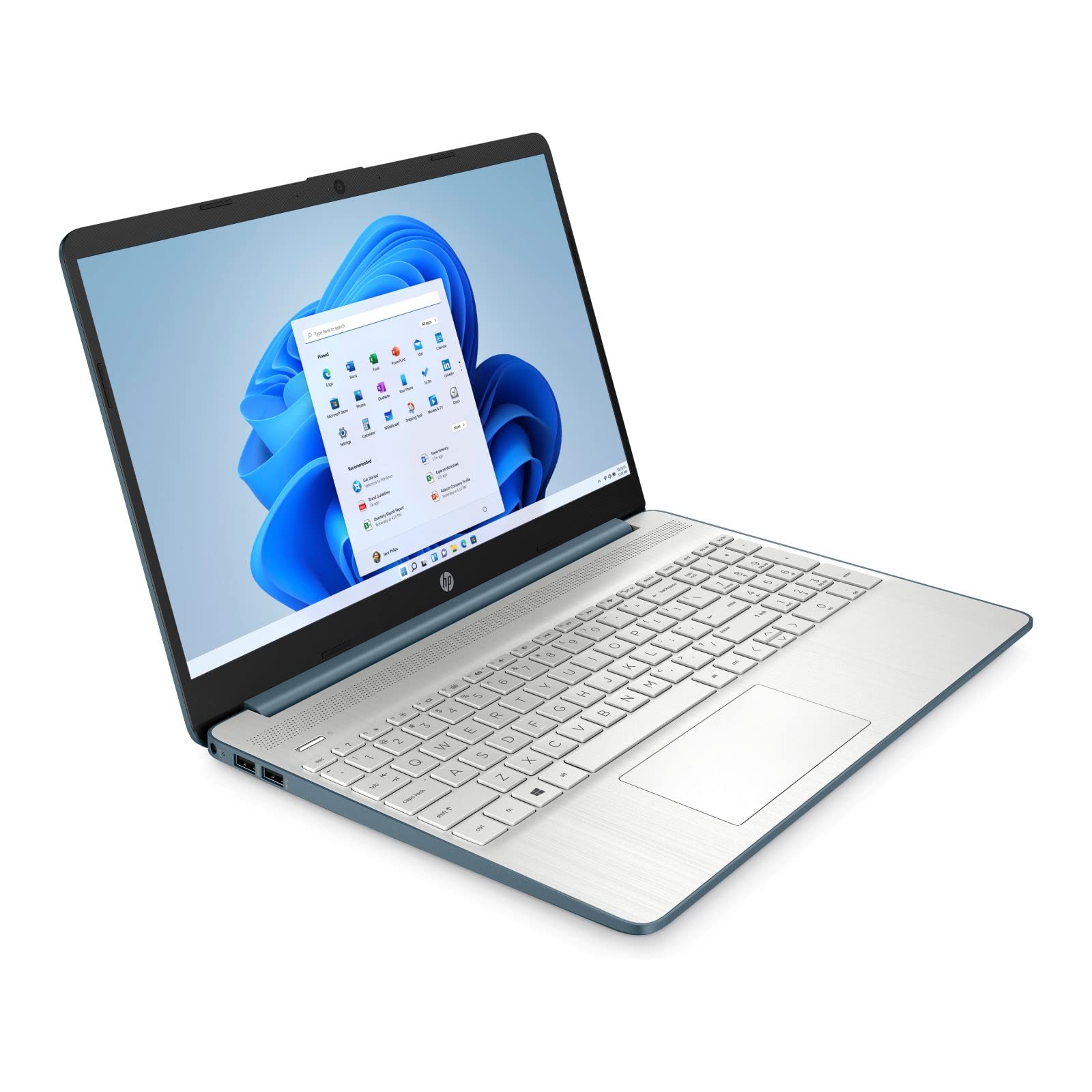 HP Refurbished 15-dy0000 15-dy0700tg 15.6" Notebook - HD - 1366 x 768 - Intel Pentium Silver N5030 Quad-core (4 Core) 1.10 GHz - 8 GB Total RAM - 256 GB SSD - Spruce Blue, Natural Silver - Refur