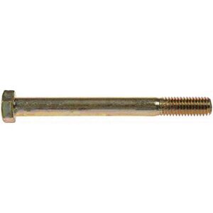 Cap Screw | Hex Head | 4 Pieces | Grade 8 | 1/2-13 x 5 In. | Gold | Steel