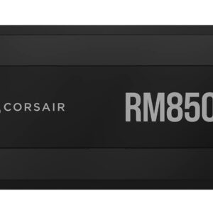 Corsair RM850e Fully Modular Low-Noise ATX Power Supply (Dual EPS12V Connectors, 105°C-Rated Capacitors, 80 Plus Gold Efficiency, Modern Standby Support) Black