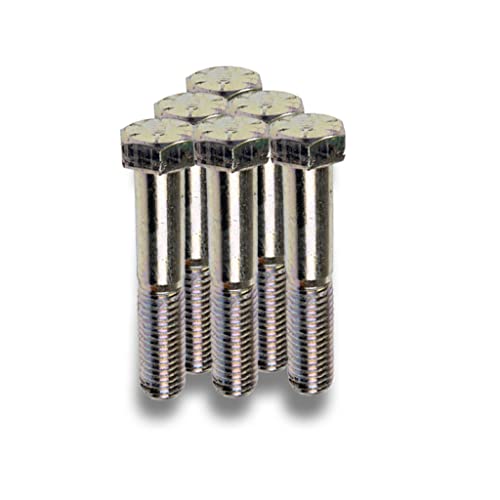 Cap Screw | Hex Head | 6 Pieces | Grade 8 | 9/16-12 x 3 in. | Silver | Steel