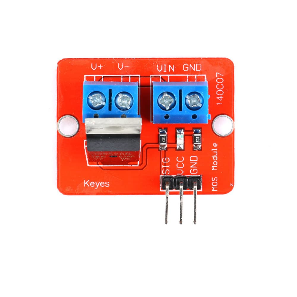 Treedix 6PCS IRF520 Driver Module MOS Tube Field Effect Tube Driver Module ARM Compatible with Raspberry Pi