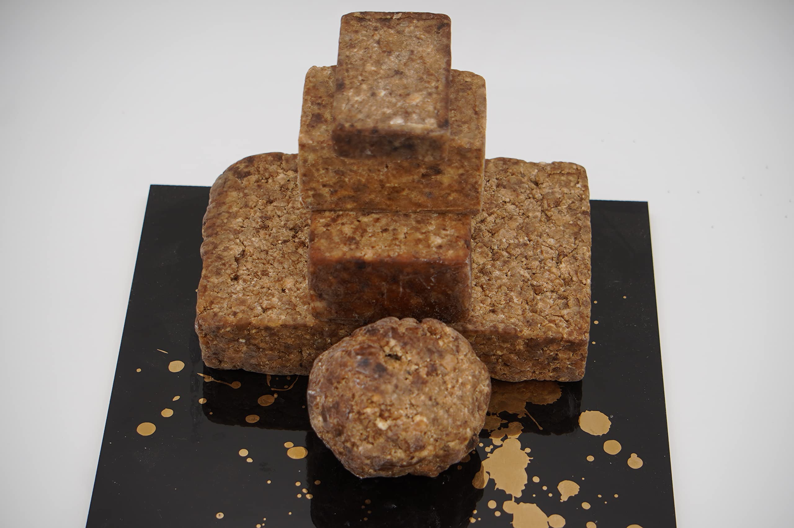 AseLife Energy™ RAW HANDMADE AFRICAN BLACK SOAP ~WE LOVE YOU FAMILY!~NOURISH YOUR SACRED SKIN!~250 g