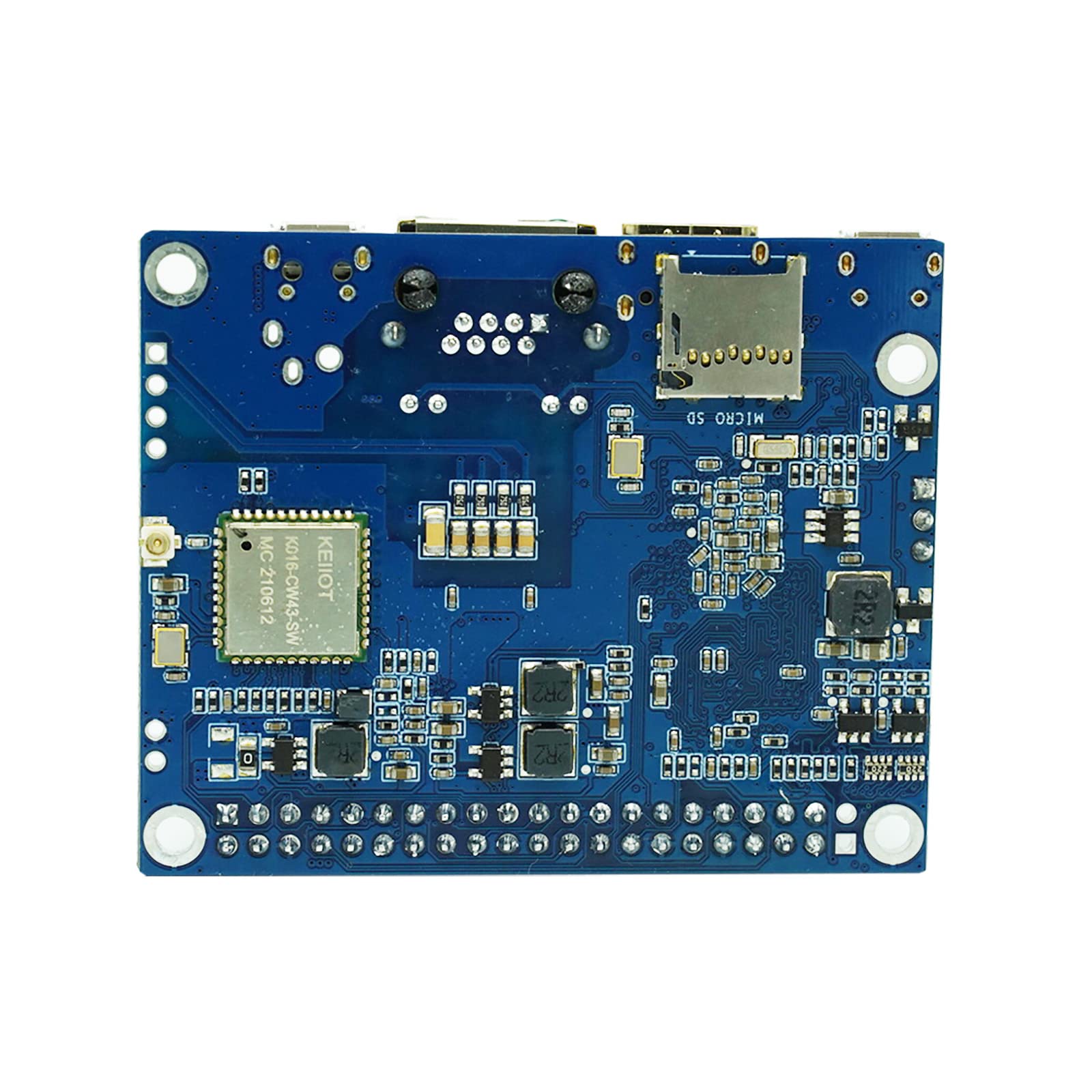 youyeetoo BPI-P2 Zero Open Source Singal Board Computer, Software Same as BPI-M2 Zero,Provide Armbian Rapbian,Add 8GB eMMC/PoE interface/100M LAN (Case Bundle)