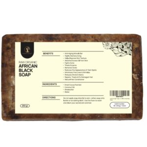 AseLife Energy™ RAW HANDMADE AFRICAN BLACK SOAP ~WE LOVE YOU FAMILY!~NOURISH YOUR SACRED SKIN!~250 g