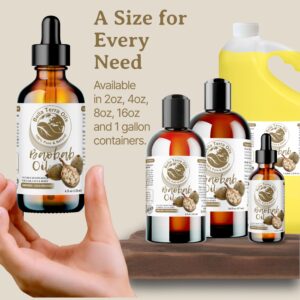 Bella Terra Oils - Baobab Oil 8 oz - Derived from the Majestic Baobab Tree, Enriched with Vitamin A & F, For a Smooth, Plush Skin Experience