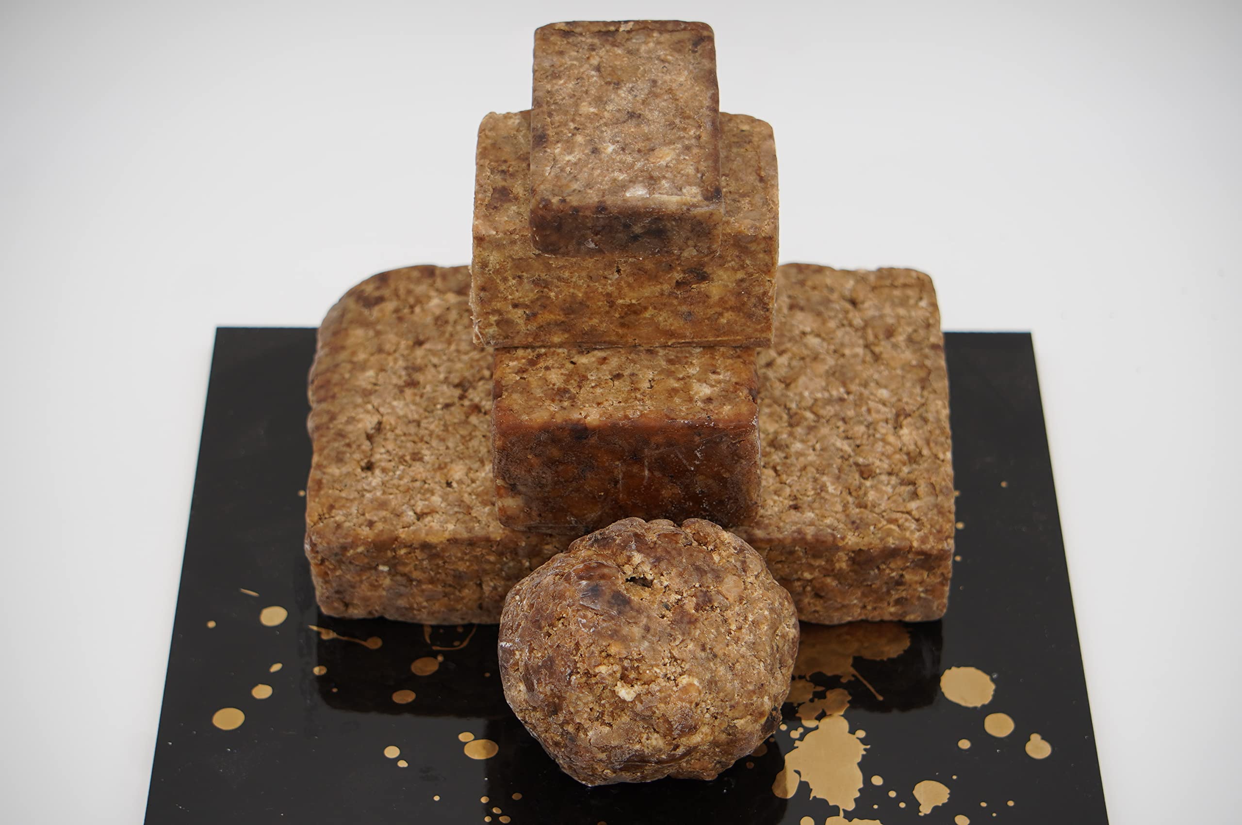 AseLife Energy™ RAW HANDMADE AFRICAN BLACK SOAP ~WE LOVE YOU FAMILY!~NOURISH YOUR SACRED SKIN!~250 g